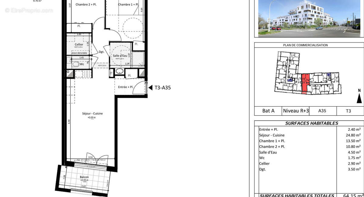 Appartement à SAINT-NAZAIRE