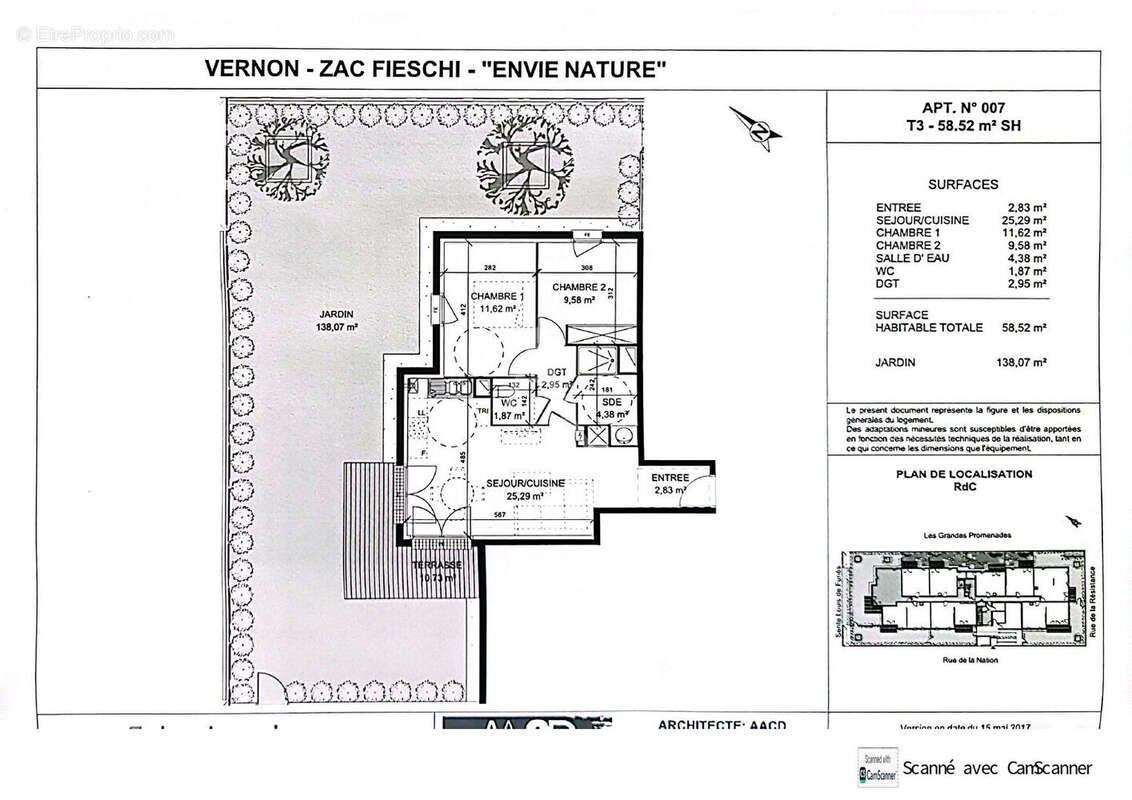 Appartement à VERNON