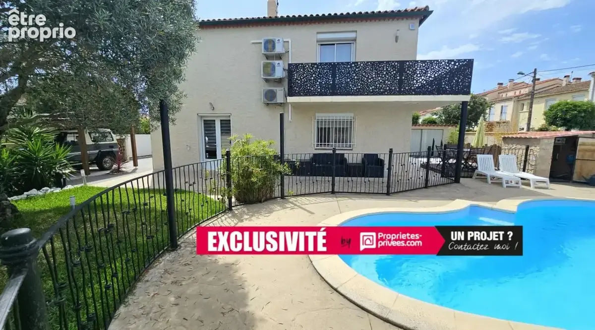 Elne maison de ville de 145 m² avec piscine et jardin - photo 1