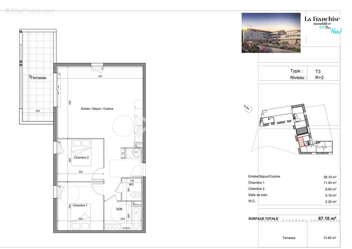 Appartement à SAINT-ANDRE-DE-SANGONIS