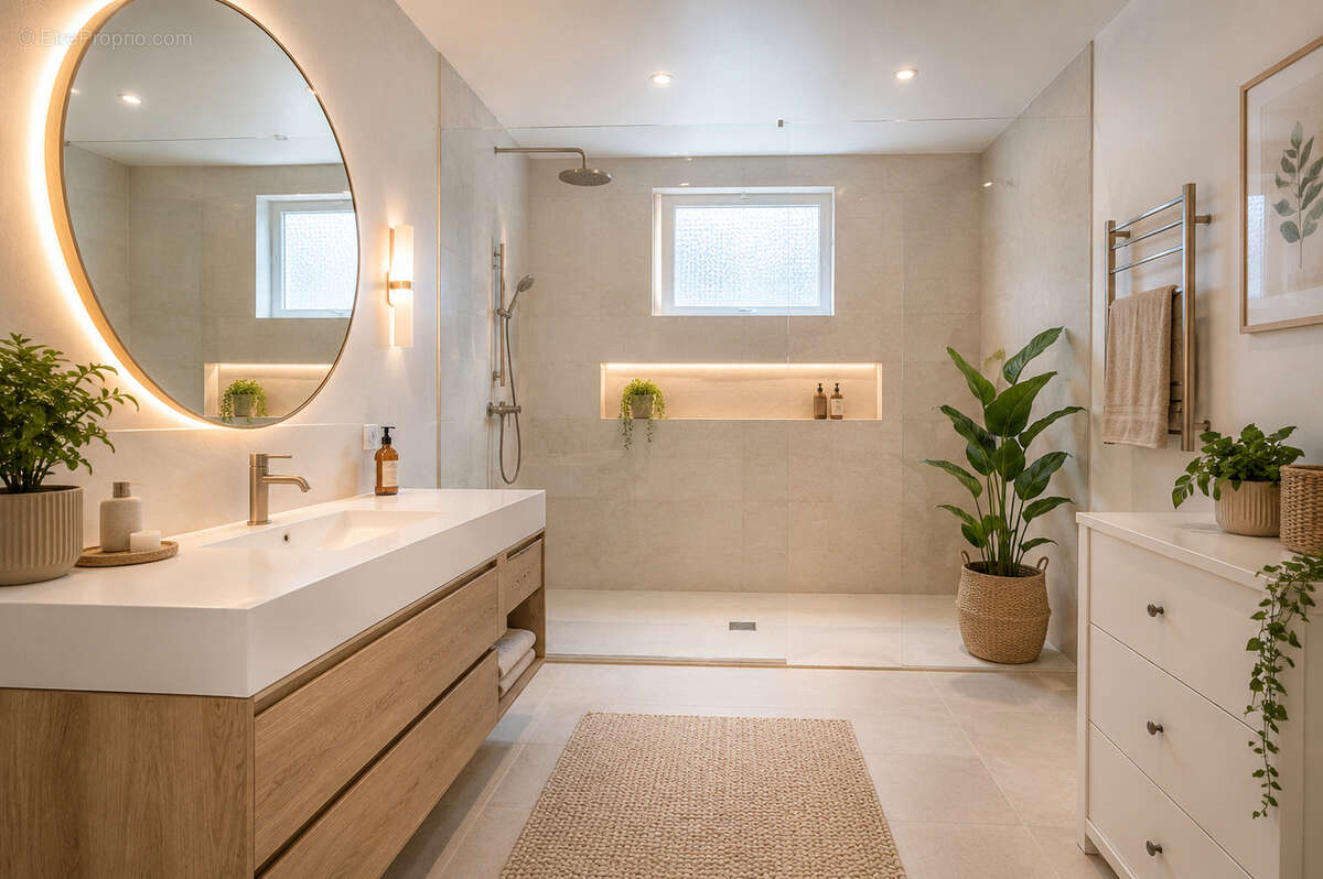 Maison 125m2  sur sous sol complet 3 chambres - photo 7