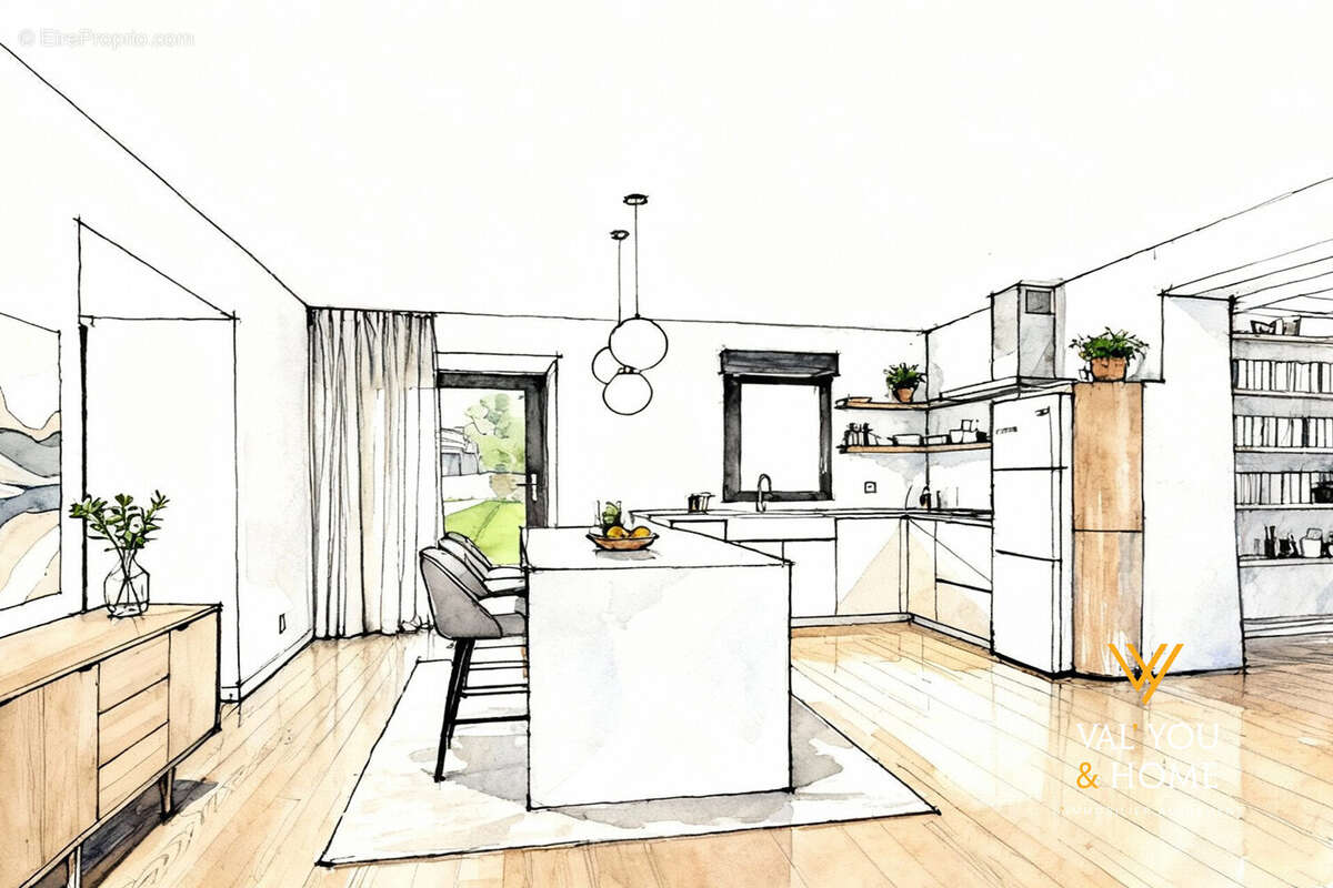 Appartement à LA TOUR-DE-SALVAGNY