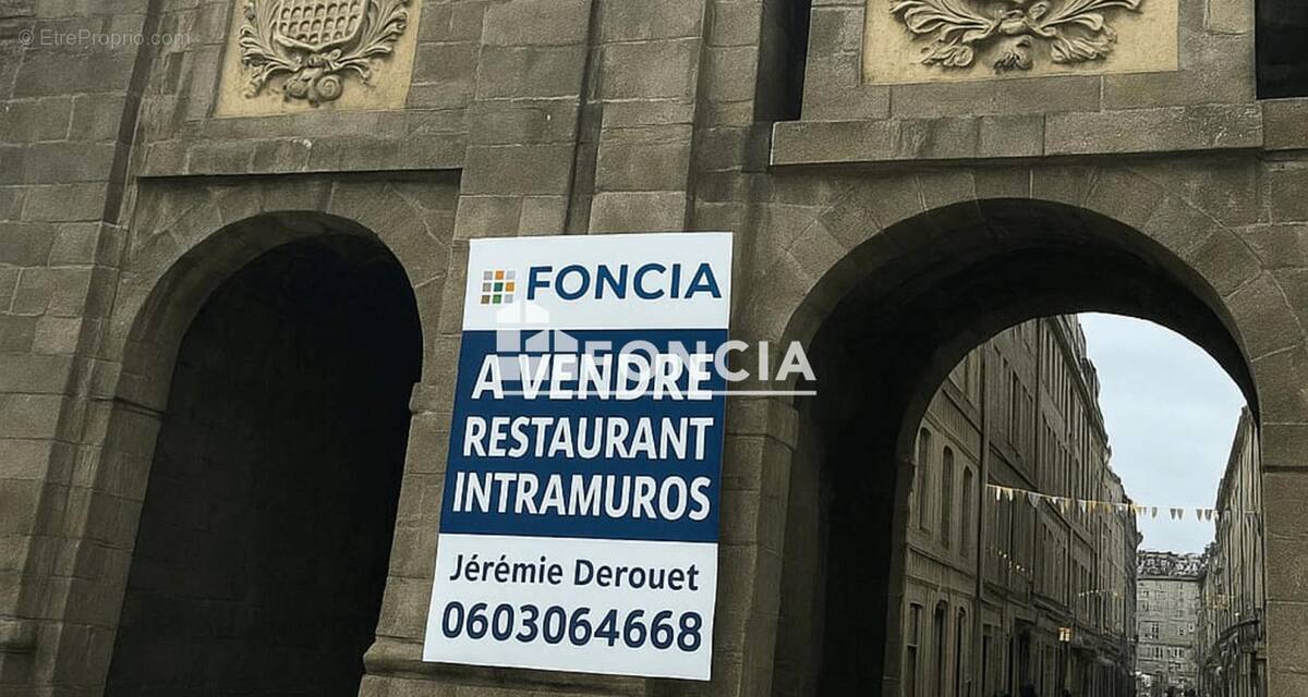 Commerce à SAINT-MALO
