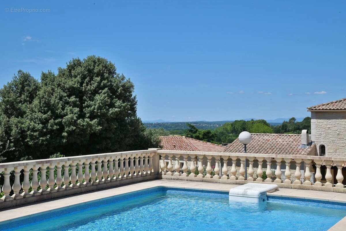 Aux portes d'Uzès : villa aux vues panoramiques - photo 15