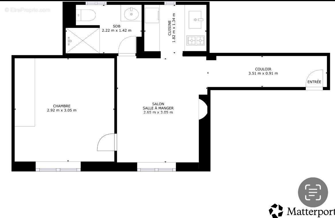 Appartement à PARIS-17E