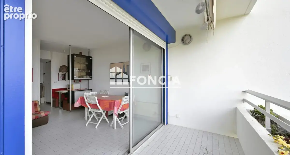 Point zero – 1ère ligne mer – studio cabine 26 m² – vue mer – balcon 6 m² – parking - photo 6