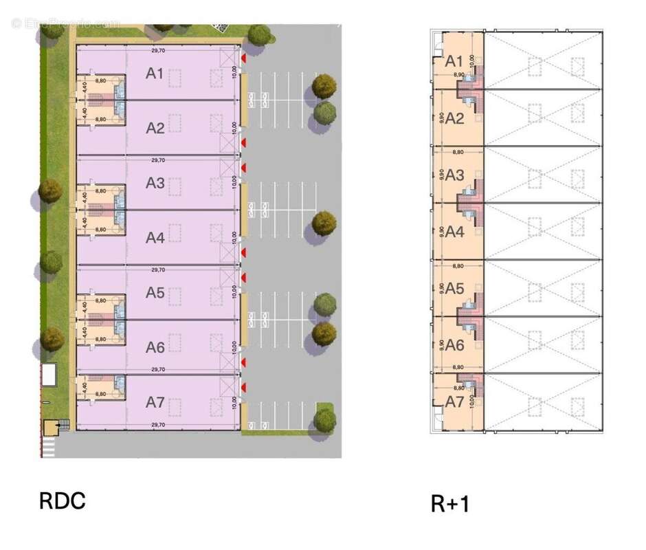 Commerce 360 m² à Marines  - photo 3