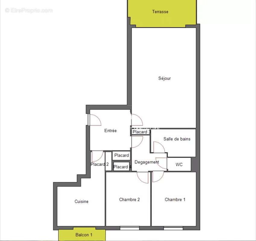 Appartement à SAINT-LAURENT-DU-VAR