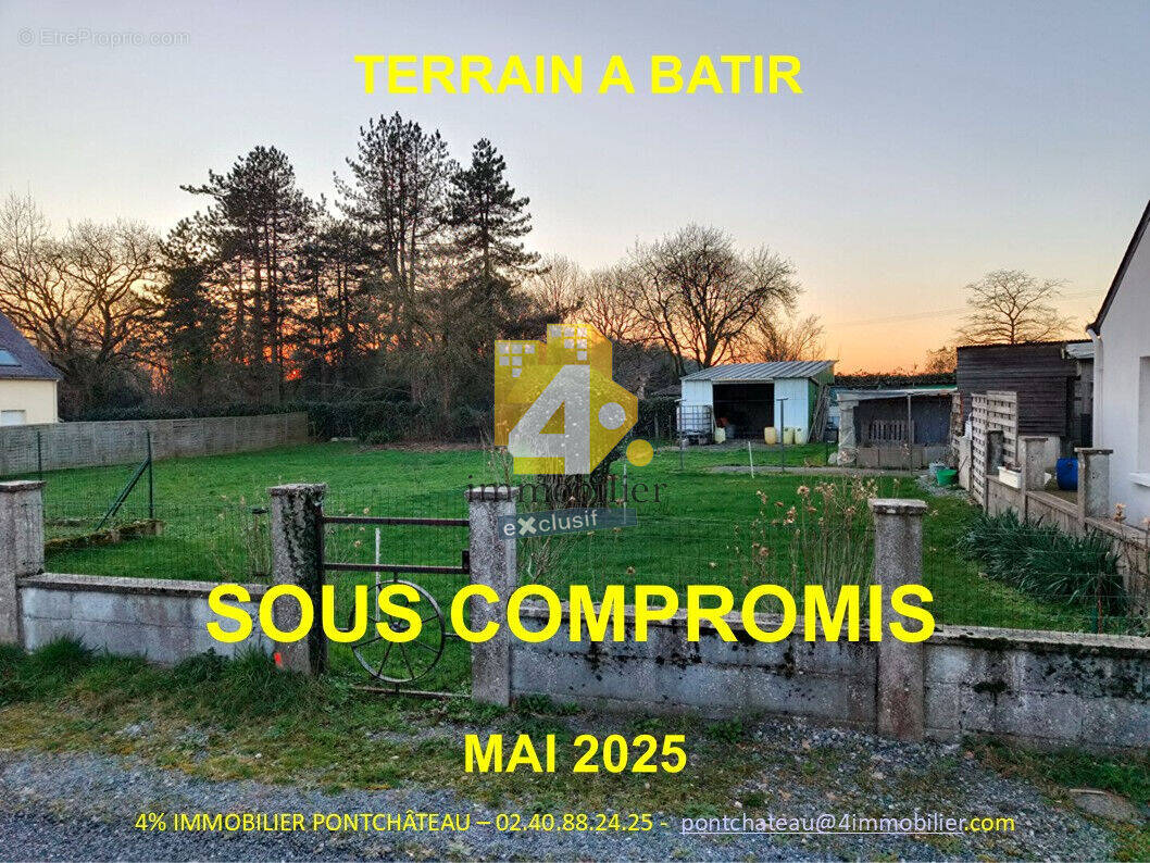Terrain à PONTCHATEAU