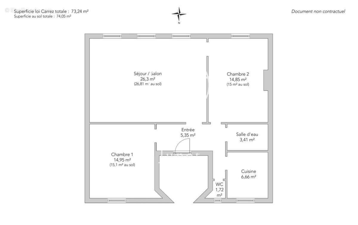 Appartement à PARIS-17E