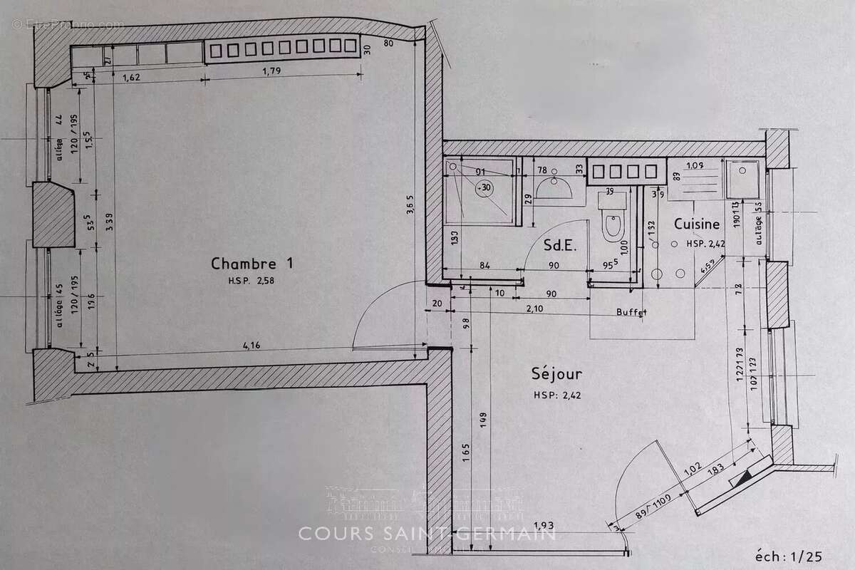 Appartement à PARIS-18E