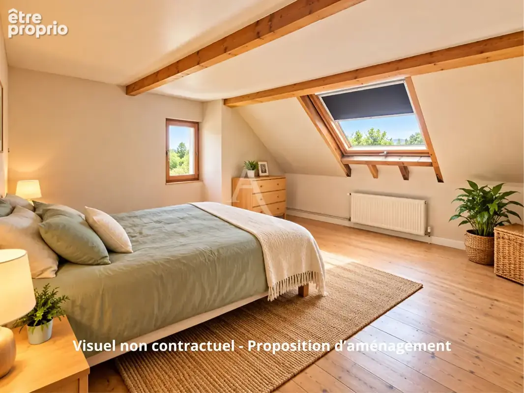 Maison ancienne de 122 m² avec 4 chambres et potentiel d'aménagement à Gaillon sur Montcient - photo 11