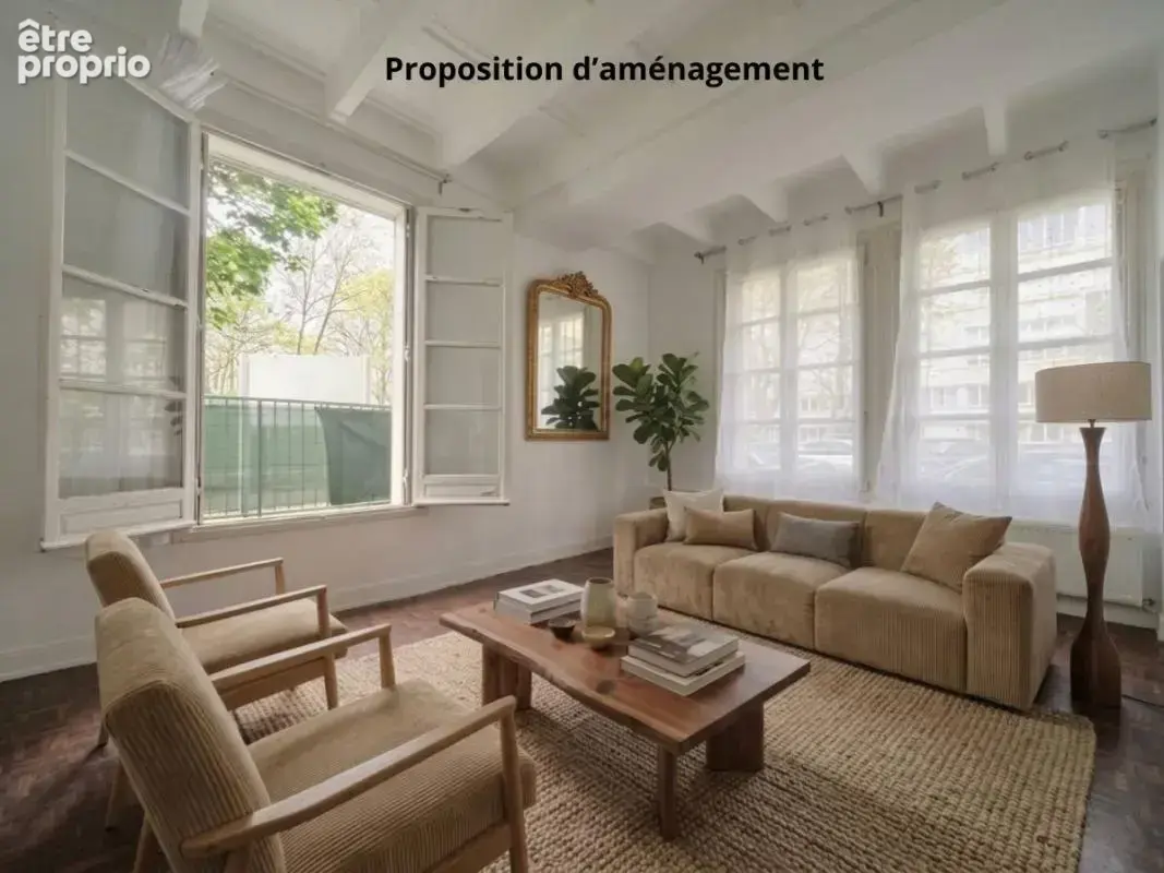 Grand 2 pièces avec terrasse de 13,50 m² à 5 minutes du métro ! - photo 3