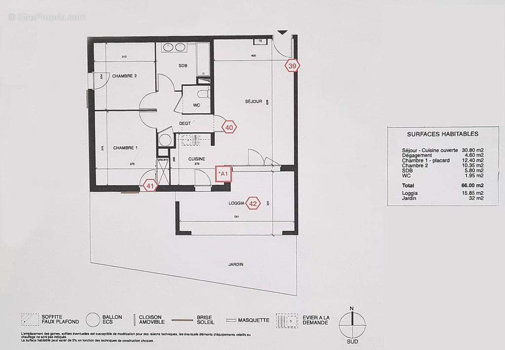 Appartement à PUGET-SUR-ARGENS