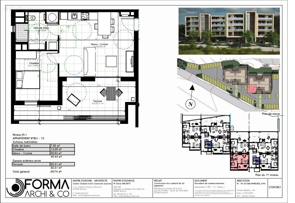 Appartement à GROSSETO-PRUGNA