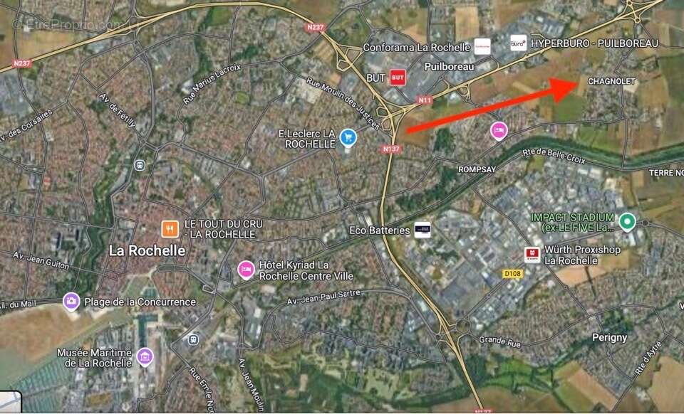 Terrain à DOMPIERRE-SUR-MER