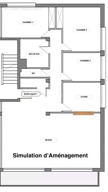 Appartement à MARSEILLE-8E