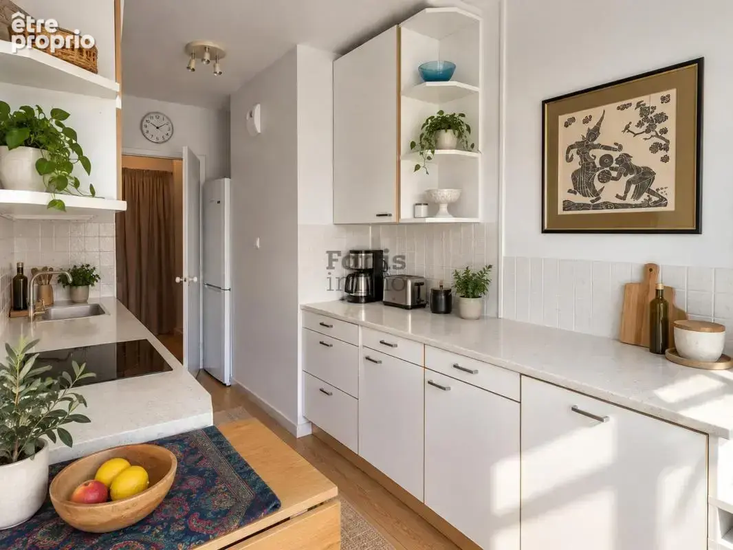Paris 13  - quartier jeanne d'arc - 51,4m2 avec terrasse - photo 3