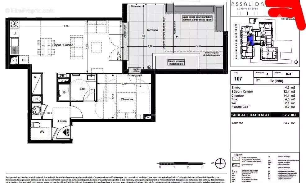 Appartement à LA TESTE-DE-BUCH