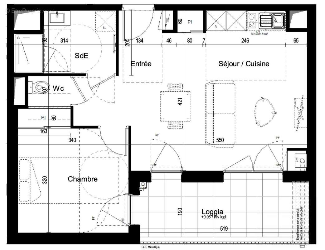 Appartement à LA ROCHELLE