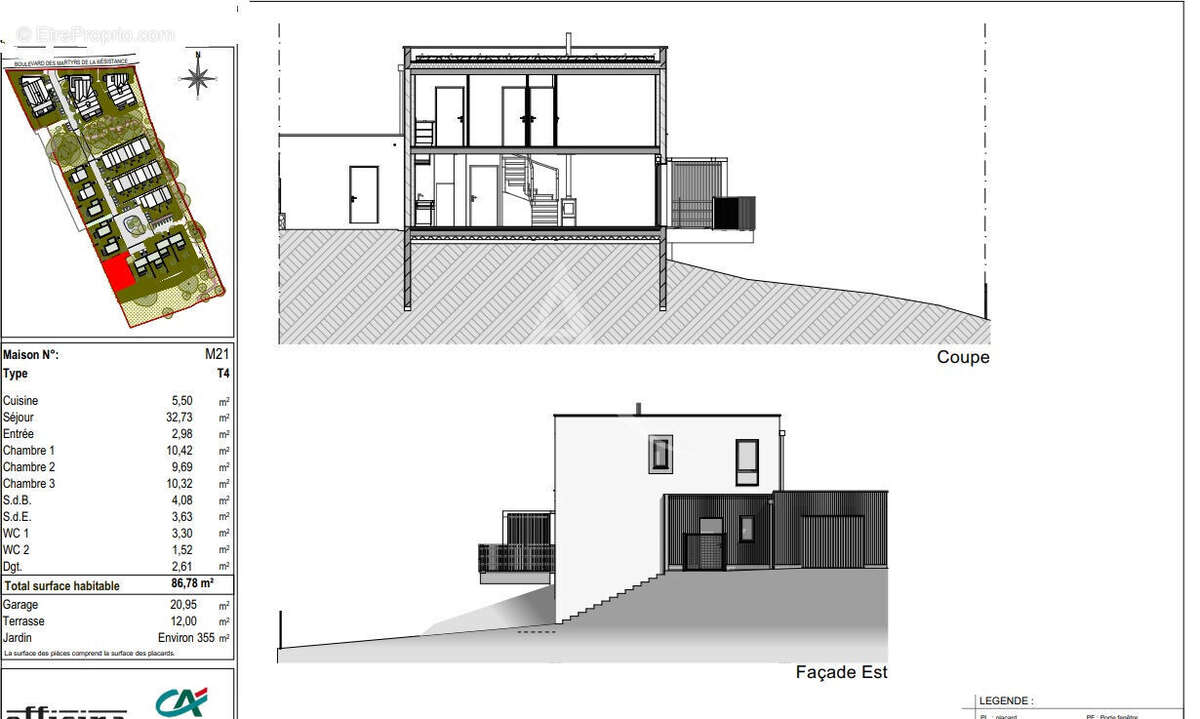 Appartement à COUERON