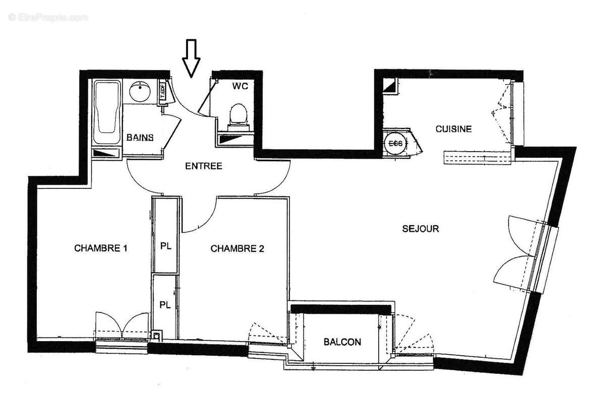 Appartement à SAINT-CYR-L'ECOLE