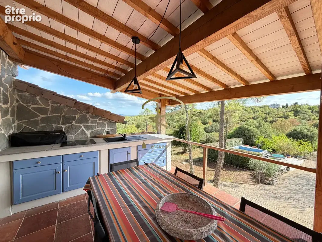 A vendre - maison recente avec vue et piscine- sud ardeche - photo 13