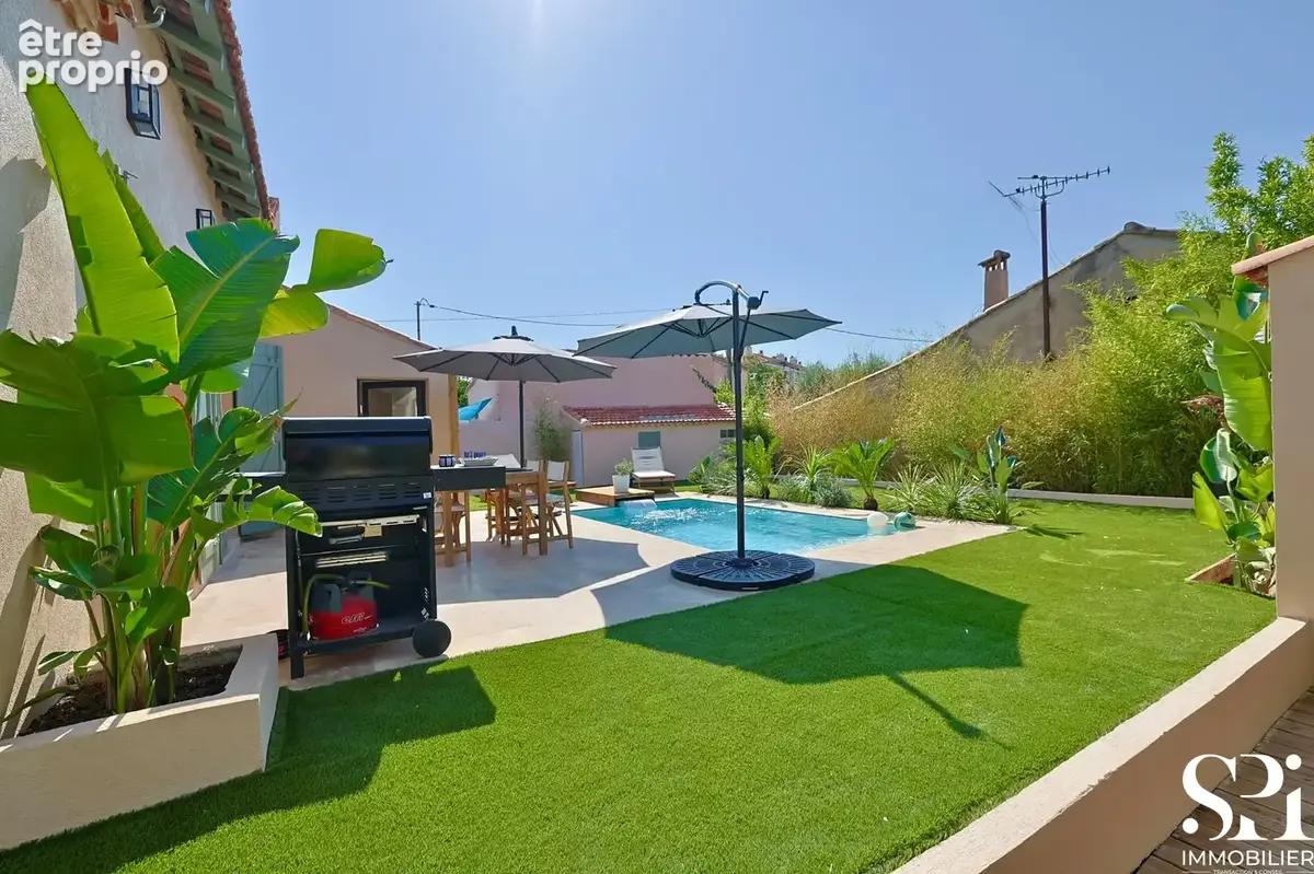 Maison de plain-pied avec piscine, jardin et garage — Toulon, quartier Sainte-Anne / Siblas - photo 5