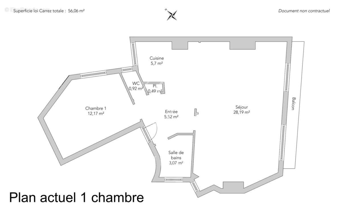 Appartement à PARIS-18E