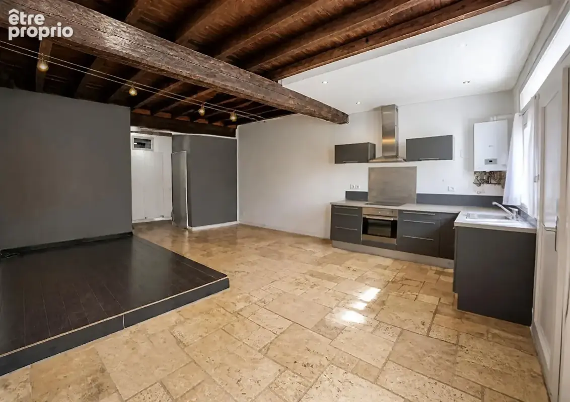Ancienne toulousaine de charme : T3 en duplex, poutres apparentes, sans copropriété (72 m² ) - photo 3