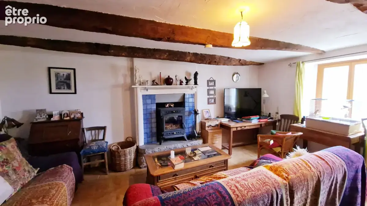 MORBIHAN - Proche Menéac- Maison 1 chambre avec grand jardin, bûcher, atelier (interieur)  et dépendance. Grand grenier à aménag - photo 7