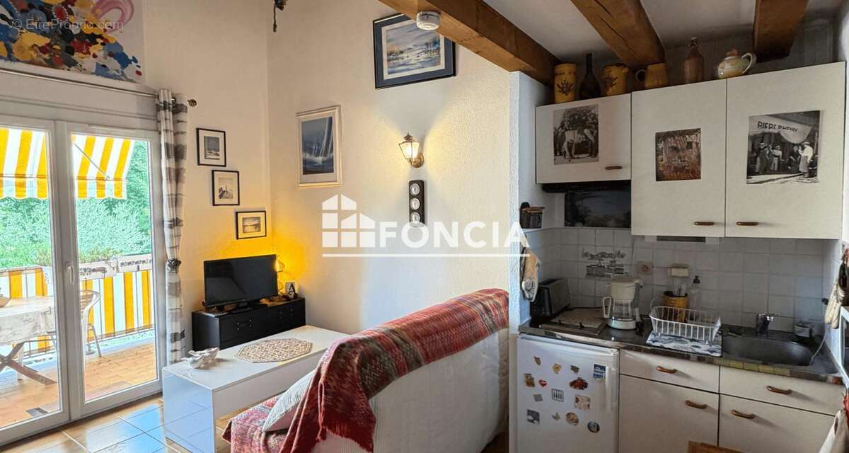 À vendre – studio avec mezzanine, terrasse, garage et parking – viager occupé - photo 5