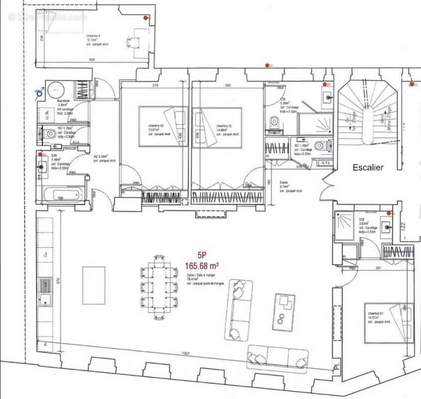 Appartement à NEUILLY-SUR-SEINE