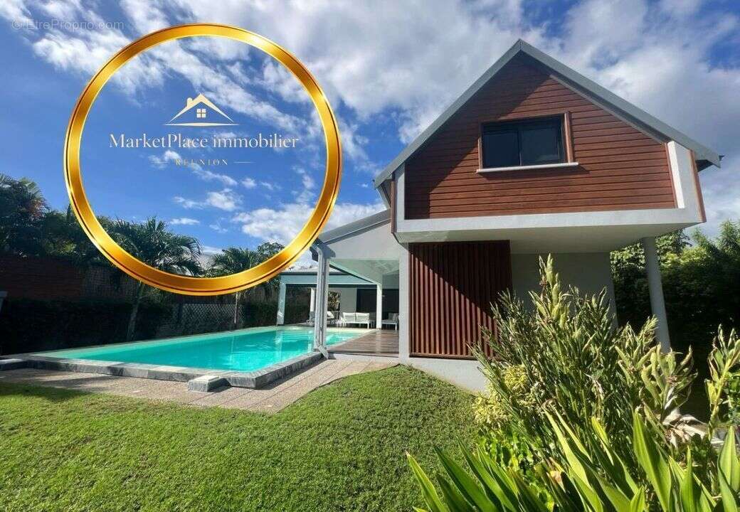 grande piscine - Maison à SAINT-PAUL