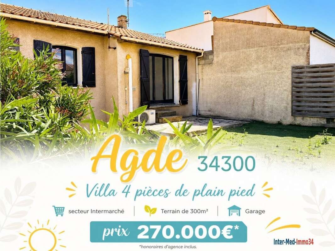Maison à AGDE
