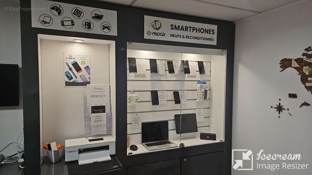 Commerce à VALLAURIS