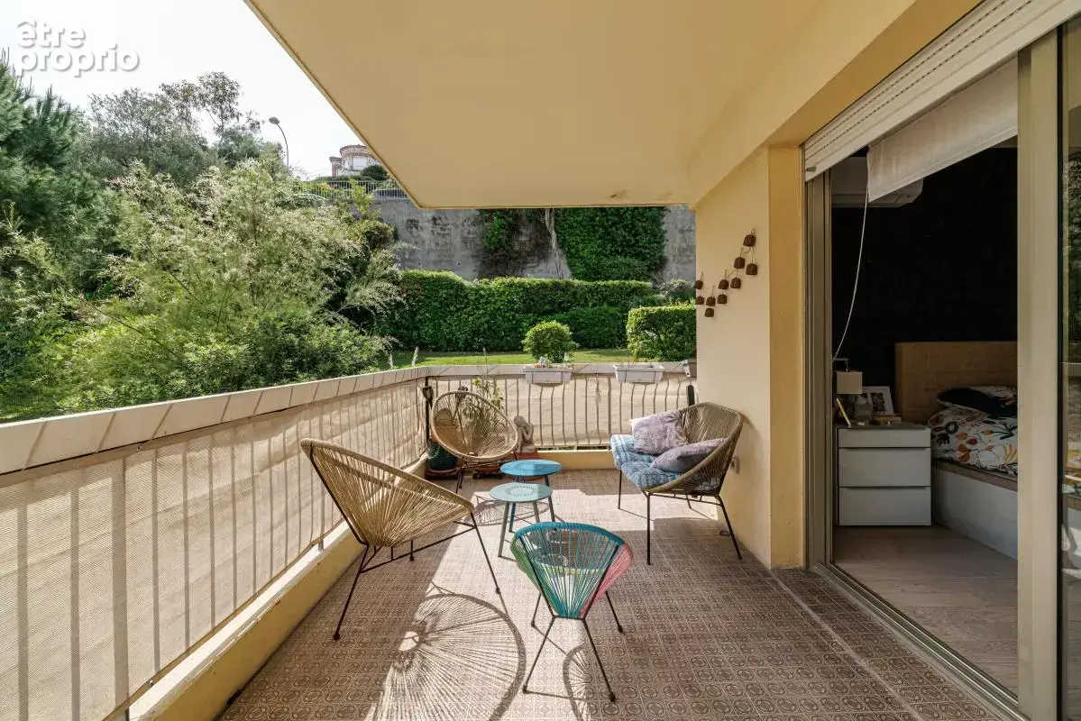 NICE Parc Impérial Bois de Cythère 4P 121m² Terrasse balcon piscine cave gardien - photo 5