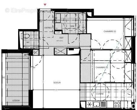 Photo 8 - Appartement à BUSSY-SAINT-GEORGES