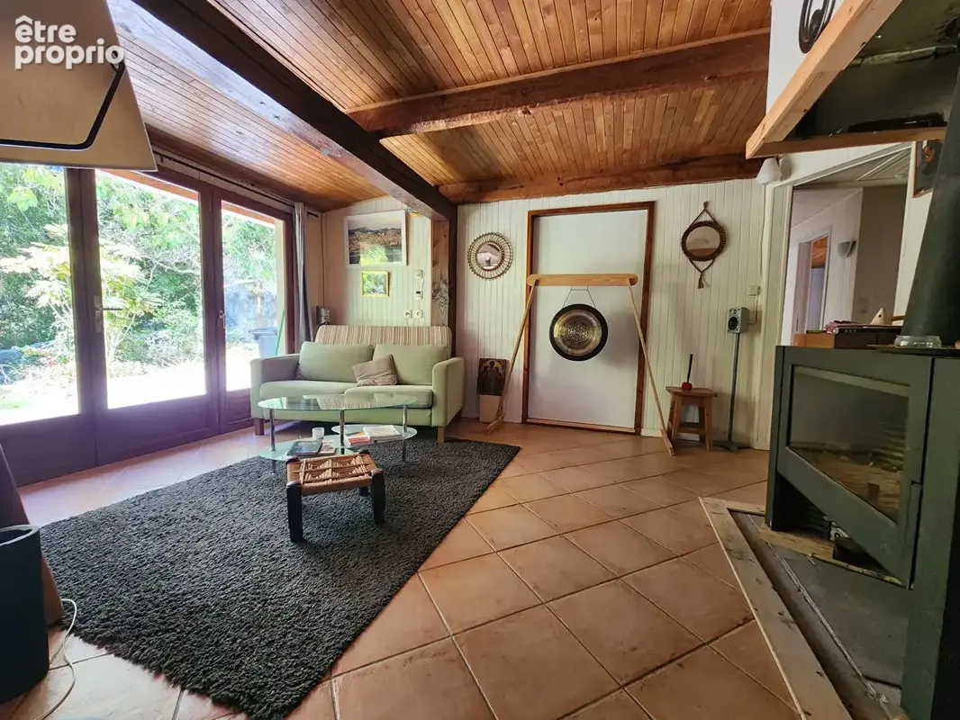 Ref : poetique7 - carcassonne - corbieres - pavillon de type 4 avec garage terrain et piscine naturelle - photo 6