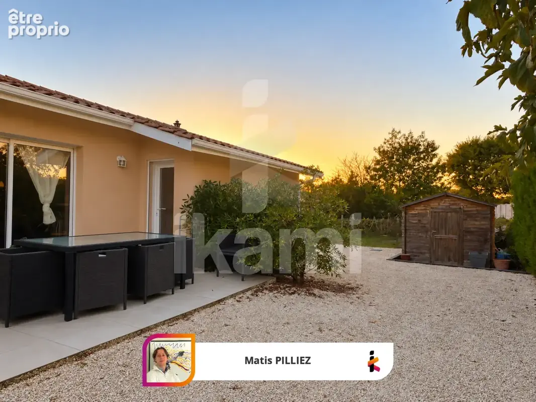 Maison de plain-pied avec 3 chambres, garage et jardin arboré de 818 m2 - photo 12