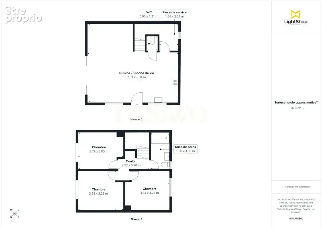 Vente Maison 4 pièces de 87m² - 69800 Saint-Priest - photo 4