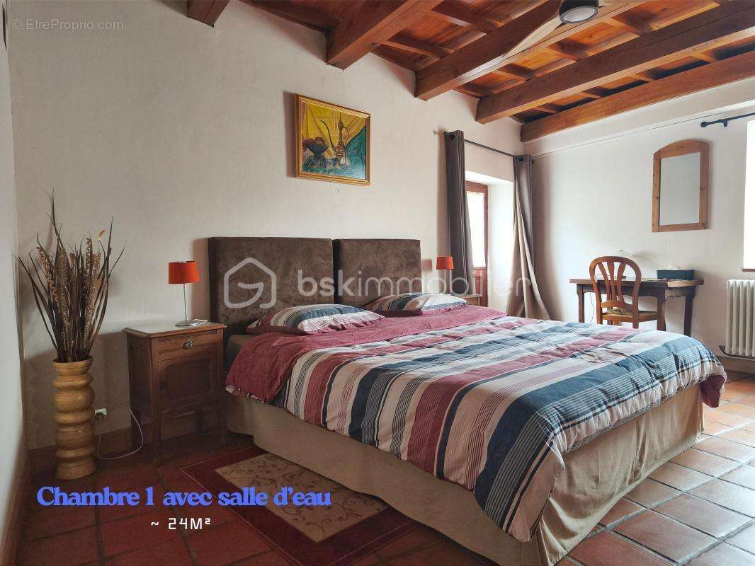 La Maison du Cadran  Demeure cévenole du XVIIIᵉ siècle - 274 m² - 3 suites - Jardins - chambres d'hôtes - photo 6