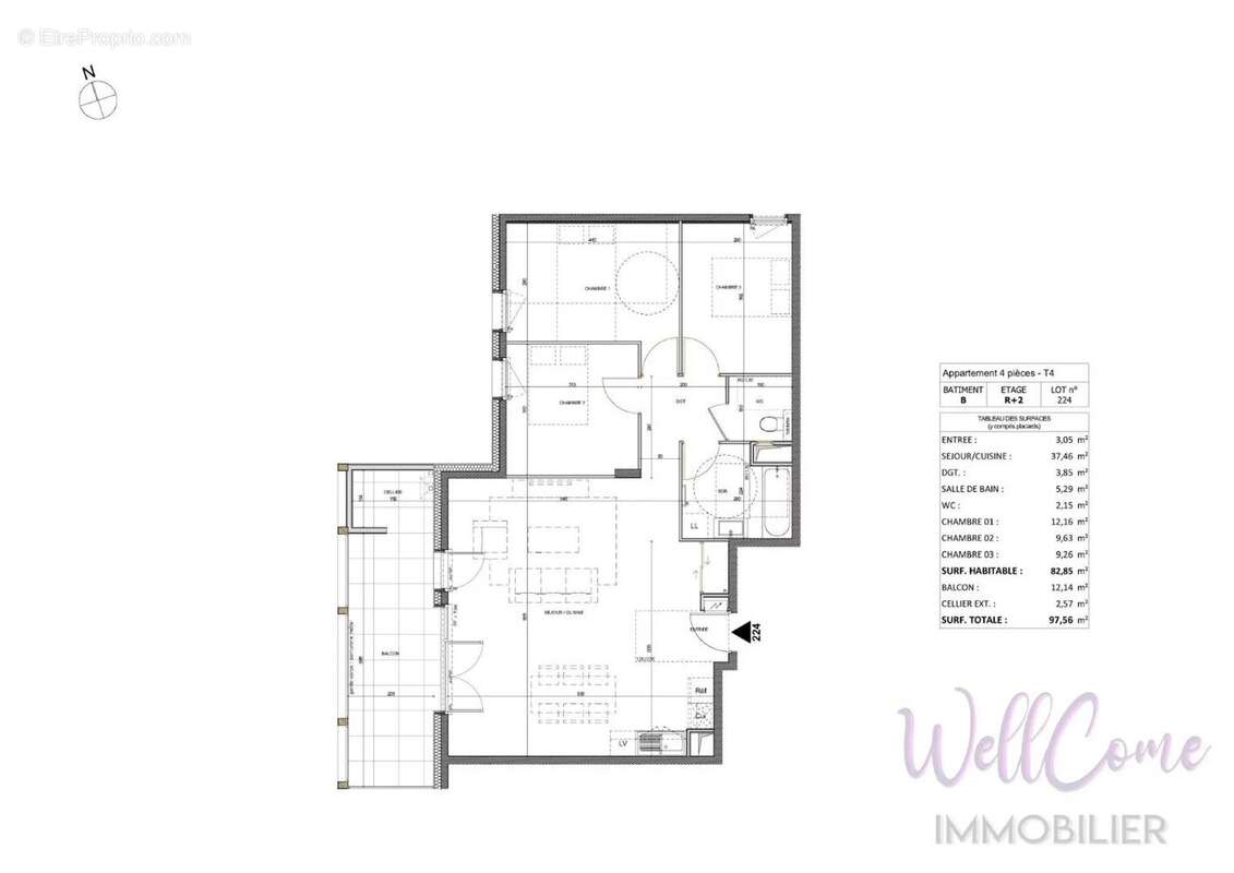 Appartement à ANNECY