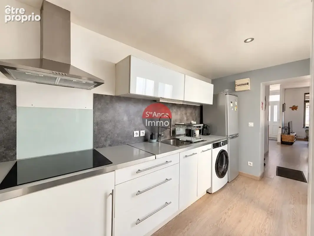 Amiens - henriville - saint honore - 82m2 - 3 chambres - cour - cave - photo 8