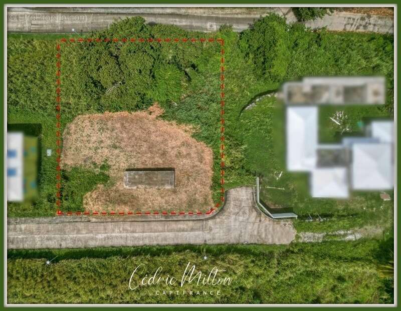 Terrain de 1232 m² vue mer au Lorrain – Lotissement La Crabière - photo 2