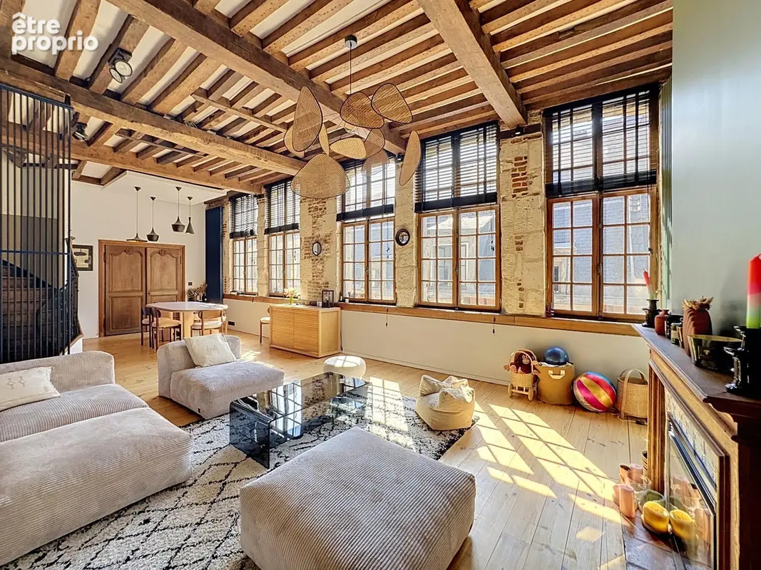 Vieux Lille, Maison  de caractère de 115 m2, 3 chambres, rooftop - photo 2