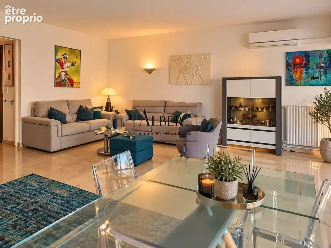 Cannes – 3 pièces 105 m² – terrasse – vue dégagée - photo 2