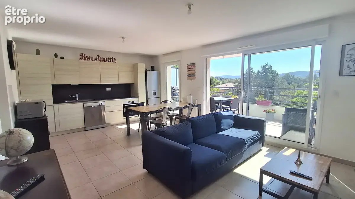 Appartement type 4 plein sud + cave +place de parking interieur - photo 5