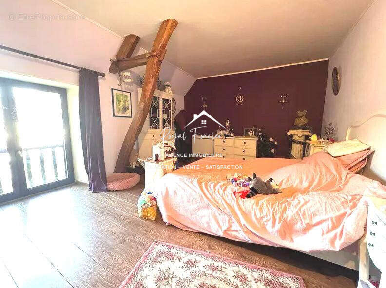 Maison 1 : Chambre 2 - Maison à SAINTE-MAURE-DE-TOURAINE