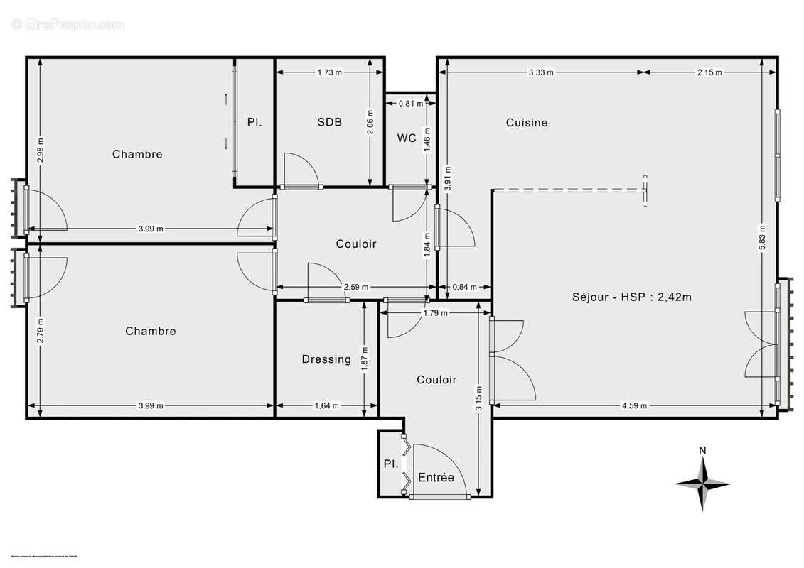 Appartement à COULOMMIERS